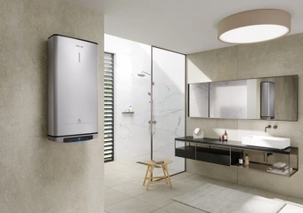 Водонагреватель Ariston Velis Lux Inox PW ABSE WIFI 100 2.5кВт 100л электрический настенный/серый - купить недорого с доставкой в интернет-магазине