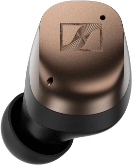 Гарнитура внутриканальные Sennheiser Momentum True Wireless 4 черный/медный беспроводные bluetooth в ушной раковине (700367 MTW4 BLACK COPPER) - купить недорого с доставкой в интернет-магазине