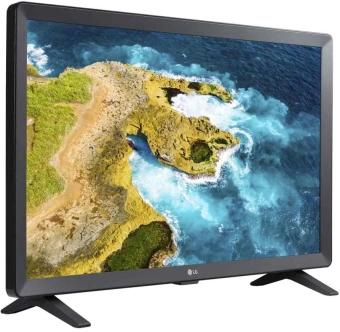 Телевизор LED LG 24" 24TQ520S-PZ серый HD 50Hz DVB-T DVB-T2 DVB-C USB WiFi Smart TV (RUS) - купить недорого с доставкой в интернет-магазине