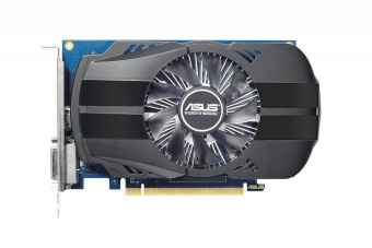 Видеокарта Asus PCI-E PH-GT1030-O2G NVIDIA GeForce GT 1030 2048Mb 64 GDDR5 1278/6008 DVIx1 HDMIx1 HDCP Ret - купить недорого с доставкой в интернет-магазине