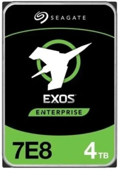 Жесткий диск Seagate SAS 3.0 4TB ST4000NM005A Server Exos 7E8 512E (7200rpm) 256Mb 3.5" - купить недорого с доставкой в интернет-магазине