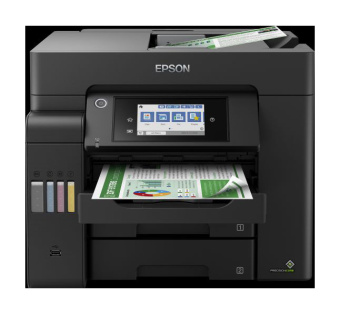 МФУ струйный Epson L6550 (C11CJ30404/C11CJ30403) A4 Duplex Net WiFi черный - купить недорого с доставкой в интернет-магазине