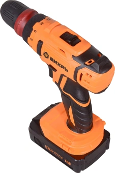 Дрель-шуруповерт Вихрь ДА-18Л-2КC аккум. патрон:быстрозажимной (кейс в комплекте) (72/14/34) - купить недорого с доставкой в интернет-магазине