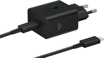 Сетевое зар./устр. Samsung EP-4511 45W 3A (PD) USB Type-C для Samsung черный (EP-T4511XBEGWW) - купить недорого с доставкой в интернет-магазине