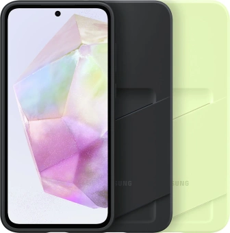 Чехол (клип-кейс) Samsung для Samsung Galaxy A35 Card Slot Case A35 лайм (EF-OA356TMEGRU) - купить недорого с доставкой в интернет-магазине