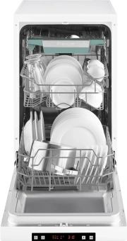 Посудомоечная машина Weissgauff DW 4535 белый (узкая) - купить недорого с доставкой в интернет-магазине