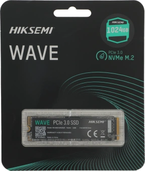 Накопитель SSD Hikvision PCIe 3.0 x4 1TB HS-SSD-WAVE(P) 1024G M.2 2280 - купить недорого с доставкой в интернет-магазине