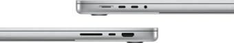 Ноутбук Apple MacBook Pro A3403 M4 Pro 14 core 24Gb SSD512Gb/20 core GPU 16.2" Liquid Retina XDR (3456x2234) Mac OS silver WiFi BT Cam (MX2T3HN/A) - купить недорого с доставкой в интернет-магазине