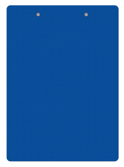 Папка-планшет Бюрократ -PD6004/BLUE A4 пластик 1.2мм синий - купить недорого с доставкой в интернет-магазине