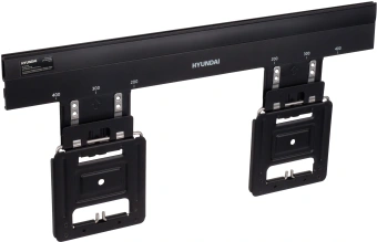 Кронштейн для телевизора Hyundai SL-X3 черный 32"-65" макс.75кг настенный фиксированный - купить недорого с доставкой в интернет-магазине