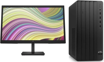 Комплект HP 290 G9 MT i3 12100 (3.3) 16Gb SSD512Gb UHDG 730 FreeDOS GbitEth 180W kb мышь клавиатура черный монитор в комплекте P22v (9M937AT/16GB) - купить недорого с доставкой в интернет-магазине