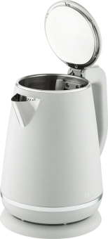 Чайник электрический Haier HK-502 1.5л. 3000Вт серый корпус: нерж.сталь/пластик (TD0029960RU) - купить недорого с доставкой в интернет-магазине