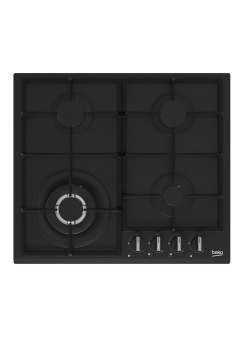 Газовая варочная поверхность Beko HIYG 64225 SBO черный - купить недорого с доставкой в интернет-магазине