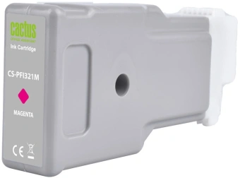 Картридж струйный Cactus CS-PFI321M PFI-321 M пурп.пигм. (300мл) для Canon imagePROGRAF TM-250/255/350/355 - купить недорого с доставкой в интернет-магазине