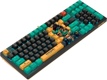 Клавиатура A4Tech AT98 Renegade черный/зеленый USB for gamer LED (AT98) кабель 1.8м - купить недорого с доставкой в интернет-магазине