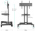 Стойка для телевизора Onkron TS1350 черный 32"-70" макс.45кг напольный мобильный - купить недорого с доставкой в интернет-магазине