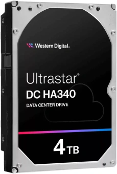 Жесткий диск WD SATA-III 4TB 0B47076 WUS721204BLE6L4 Server Ultrastar DC HA340 512E (7200rpm) 256Mb 3.5" - купить недорого с доставкой в интернет-магазине