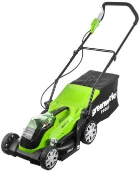 Газонокосилка роторная Greenworks G40LM35 (2501907) - купить недорого с доставкой в интернет-магазине