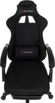 Кресло игровое Zombie Weaver черный с подголов. крестов. пластик подст.для ног пластик черный - купить недорого с доставкой в интернет-магазине