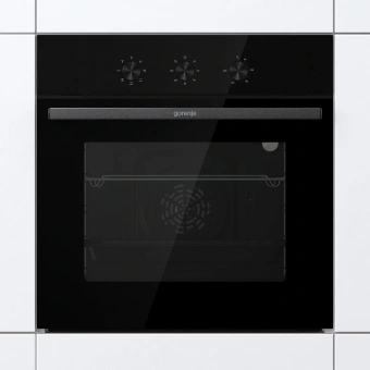 Духовой шкаф Электрический Gorenje BO6725E02NBG черный - купить недорого с доставкой в интернет-магазине