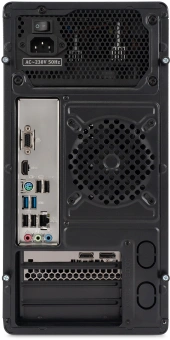 ПК IRU Tactio 310H6SEA MT i5 13400F (2.5) 32Gb SSD1Tb RTX5060 8Gb FreeDOS GbitEth 500W черный (2121934) - купить недорого с доставкой в интернет-магазине