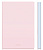 Блокнот Deli EN140LPINK A5 210х143мм искусст. кожа 96л линейка мягкая обложка розовый