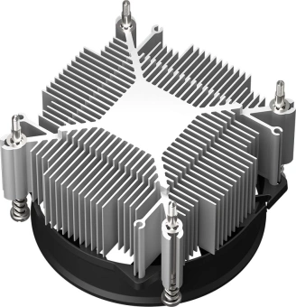 Устройство охлаждения(кулер) PcCooler R95S-I Soc-1200/1700/1851 серебристый/черный 4-pin 31.1dB Al 95W 360gr Ret (R95S-XXNIXX-CL) - купить недорого с доставкой в интернет-магазине