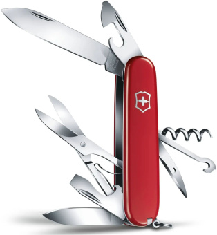 Нож перочинный Victorinox Climber (1.3703) 91мм 14функц. красный карт.коробка - купить недорого с доставкой в интернет-магазине