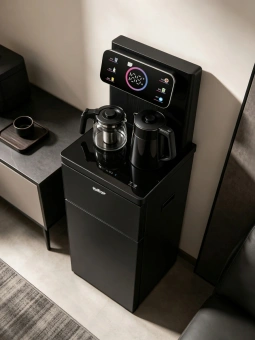 Кулер Hotfrost V1275TEA напольный электронный черный - купить недорого с доставкой в интернет-магазине