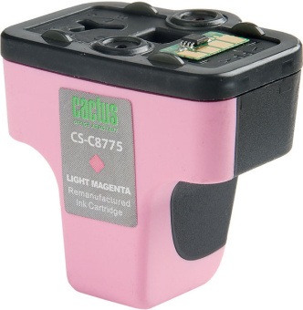 Картридж струйный Cactus CS-C8775 №177 светло-пурпурный (11.4мл) для HP PS 3213/3313/8253/C5183/C6183/C6283/C7183/C7283/C8183/D7163/D7263/D7363/D7463 с чипом - купить недорого с доставкой в интернет-магазине