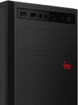ПК IRU Опал 615 MT i5 12400 (2.5) 16Gb SSD512Gb UHDG 730 FreeDOS GbitEth 400W мышь клавиатура черный (RUS) (2082918) - купить недорого с доставкой в интернет-магазине