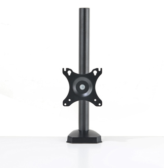 Кронштейн для мониторов ЖК Buro M3 черный 15"-27" макс.9кг крепление к столешнице поворот и наклон - купить недорого с доставкой в интернет-магазине
