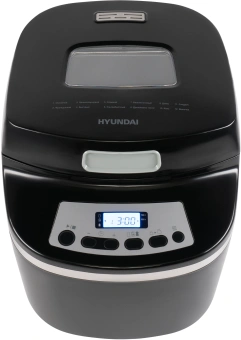 Хлебопечь Hyundai HYBM-P0613 600Вт черный/серебристый - купить недорого с доставкой в интернет-магазине