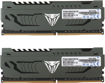 Память DDR4 2x8Gb 3733MHz Patriot PVS416G373C7K Viper Steel RTL Gaming PC4-29800 CL17 DIMM 288-pin 1.35В single rank с радиатором Ret - купить недорого с доставкой в интернет-магазине