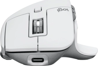 Мышь Logitech MX Master 3S светло-серый оптическая 8000dpi беспров. BT/Radio USB 5but (910-006560) - купить недорого с доставкой в интернет-магазине