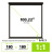 Экран Cactus 180x180см Wallscreen CS-PSW-180X180-BK 1:1 настенно-потолочный рулонный черный - купить недорого с доставкой в интернет-магазине