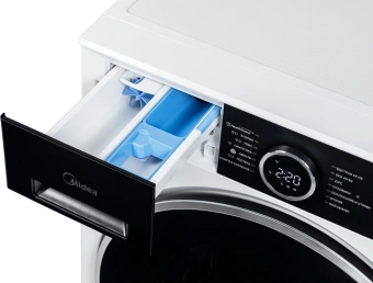 Стиральная машина Midea MF205W80WB/W-RU класс: A загр.фронтальная макс.:8кг белый инвертор - купить недорого с доставкой в интернет-магазине