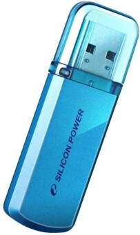 Флеш Диск Silicon Power 32GB Helios 101 SP032GBUF2101V1B USB2.0 синий - купить недорого с доставкой в интернет-магазине