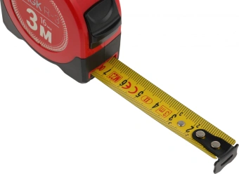 Рулетка строительная RGK R3 дл.полотна 3м изм.шкала в см зацеп простой красный/черный (774895) - купить недорого с доставкой в интернет-магазине