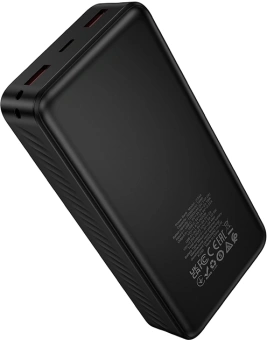Мобильный аккумулятор Hoco J154A 20000mAh 2A черный (60761) - купить недорого с доставкой в интернет-магазине