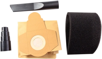 Строительный пылесос RedVerg RD-VC1200S-20P 1200Вт (уборка: сухая/сбор воды) черный - купить недорого с доставкой в интернет-магазине