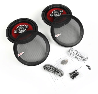 Колонки автомобильные Ural DDB AS-D1741 190Вт 16см (6.5дюйм) (ком.:2кол.) коаксиальные четырехполосные - купить недорого с доставкой в интернет-магазине