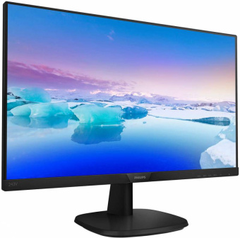 Монитор Philips 23.8" 243V7QDSB (00/01) черный IPS LED 16:9 DVI HDMI матовая 250cd 178гр/178гр 1920x1080 75Hz VGA FHD 3.5кг - купить недорого с доставкой в интернет-магазине