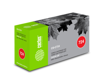 Картридж лазерный Cactus CS-C724 724 черный (6000стр.) для Canon LBP 6480/6750/6480x/6750dn - купить недорого с доставкой в интернет-магазине