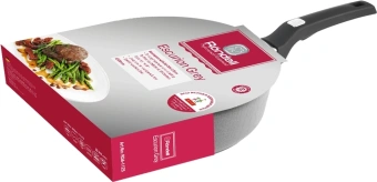 Сотейник Rondell Escurion Grey RDA-1125 4.0л. d=28см (с крышкой) серый - купить недорого с доставкой в интернет-магазине