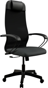 Кресло Метта ErgoLife Set 11 черный сиденье черный сетка с подголов. крестов. металл хром - купить недорого с доставкой в интернет-магазине