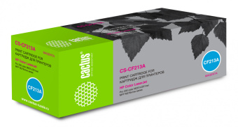 Картридж лазерный Cactus CS-CF213A CF213A пурпурный (1800стр.) для HP LaserJet Pro 200 M251/M276 - купить недорого с доставкой в интернет-магазине