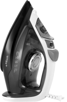 Утюг Vitek VT-IRN1210 2000Вт серый/черный - купить недорого с доставкой в интернет-магазине