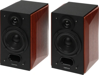 Колонки Edifier P17 2.0 коричневый 20Вт - купить недорого с доставкой в интернет-магазине