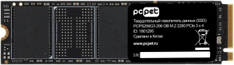 Накопитель SSD PC Pet PCIe 3.0 x4 256GB PCPS256G3 M.2 2280 OEM - купить недорого с доставкой в интернет-магазине